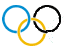 Three Olympic rings - two more to go